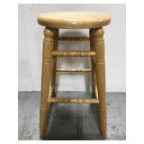 Wood stool