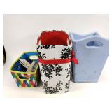 Basket lot with goodies