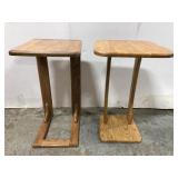 Pair of small end tables