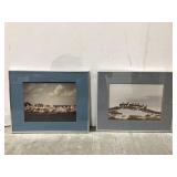 Framed wildlife photography