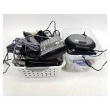 Electronics lot with iphone charging dock