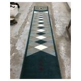 Putting green rug