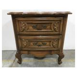 End table with drawers