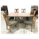 Mid Century Modern drop leaf dining table