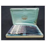 Carvell Hall vintage ornate steak knife set