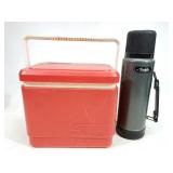 Cooler and thermos