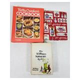 Vintage cook books with novel