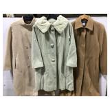 Trio of vintage ladies jackets