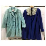 Vintage blue ladies jacket pair