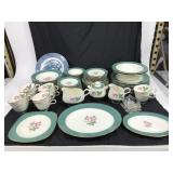 Cameo floral china set
