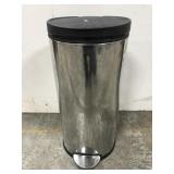 Stainless steel waste can