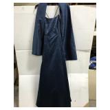 Navy blue formal dress