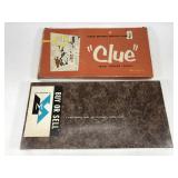 Vintage board game pair