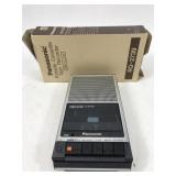 Panasonic portable cassette tape recorder