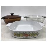 Anchor hocking and Corning Ware dishes