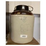 Two Tone Stoneware Jug Western Stoneware Number