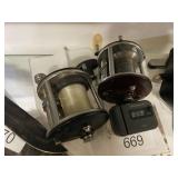 Baitcaster Fishing Reels Penn 209 Level Wind