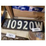 1913 License Plate