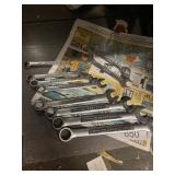 Craftsman Metric Wrenches Partial Set
