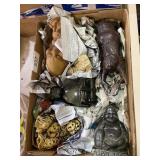 Monk Figurine Statues One Metal Vamtimes Figurine