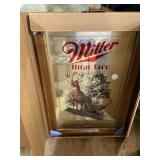 Miller Highlife White Tailed Deer Mirror