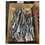 Large Lots Of Wrenches Some Box Ends