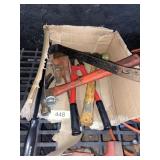 Tools Hammer Pipe Wrench Pry Bar