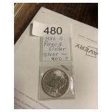 1926S Piece Dollar Silver Unc Coin