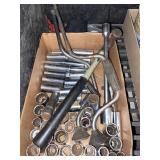 Deep Well Sockets With Hand Ratchets
