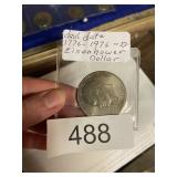 1776-1976-D Eisenhower Dollar