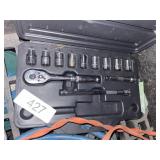 Socket Set 13 Piece 1/4 Inch Drive Metric