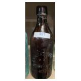 P Schwarzenbart Manitowoc Wisconsin Glass Bottle