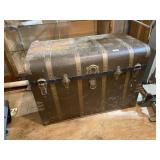 Metal Steamer Trunk