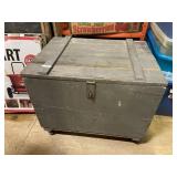 Rolling Wooden Chest