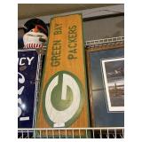 Green Bay Packers Wooden Sign