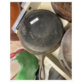 Cast Iron Griswold Erie Skillet Seven