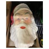 Antique Paper-Mï¿½chï¿½ Santa Claus Christmas