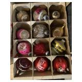 12 Shiny Brite Ornaments Some Indent Ornaments