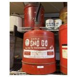 Eagle Sno Go Gas Can For Snowmobiles Metal Line