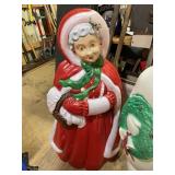 Christmas Lady Mrs. Claus Santa Blow Mold