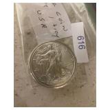 1 Oz Find Silver One Dollar Coin Liberty In God