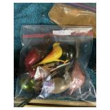 On Birds For Christmas Tree Fragile Vintage