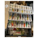 Lake Fishing Lures In Tacklebox