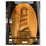 Wooden Lighthouse Decorative Wall Hanging