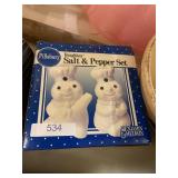 Pillsbury Doughboy Salt And Pepper Shaker Set