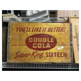 Double Cola Super King 16 Wooden Crate