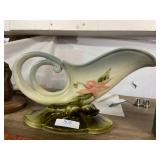 Hull W10ï¿½11 Usa Pottery Cornucopia Vase