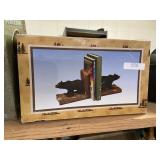 Bear Cabin Book Ends