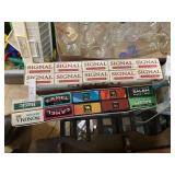 Signal And Camel Empty Cigarette Boxes