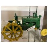 John Deere Cast-Iron Tractor